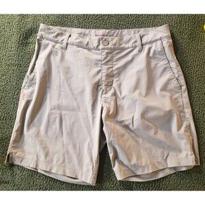 Rhone Men's Shorts Size 31 Khaki 7.5 in Inseam RN141364 Casual Golf Chino